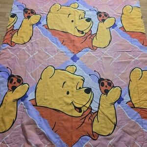 Vintage Winnie The pooh Disney 90s Blanket